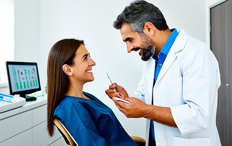 치과위생사 해외 연수 경험담 - **

"A dentist using a 3D printer in a well-equipped Spanish dental lab to create a custom dental mo...