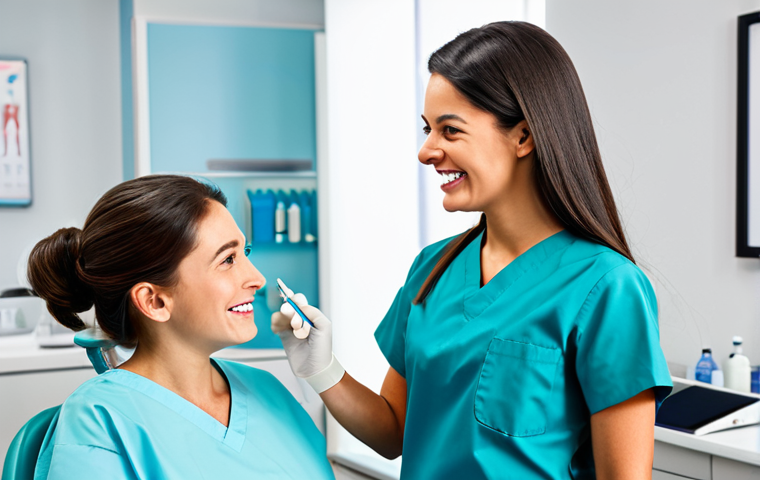 치과위생사 취업 후기 - First Steps in the Clinic**

"A young, enthusiastic dental hygienist, fully clothed in professional ...