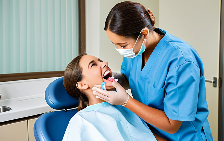 치과위생사 취업 후기 - First Steps in the Clinic**

"A young, enthusiastic dental hygienist, fully clothed in professional ...