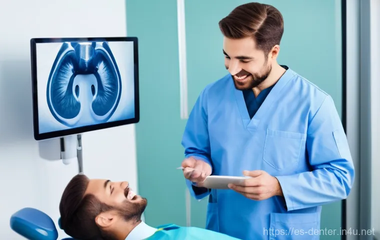 치과위생사 직업 단점과 해결 방법 - **Prompt:** A female dental hygienist, approximately 30-35 years old, with a focused and professiona...